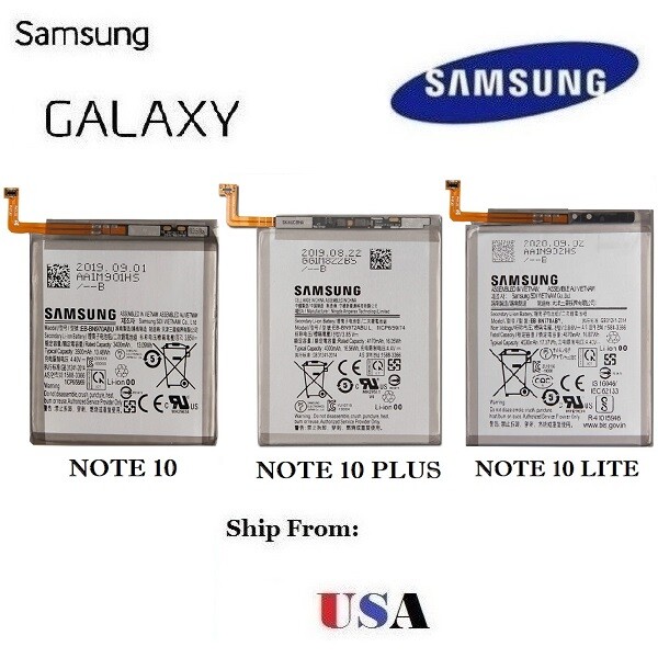 OEM Battery Replacement for Samsung Galaxy Note 10 Note 10 Plus Note 10 Lite