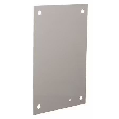 Wiegmann Np3024 Interior Panel, 12 Gangs, Steel, Back Panel Box Type