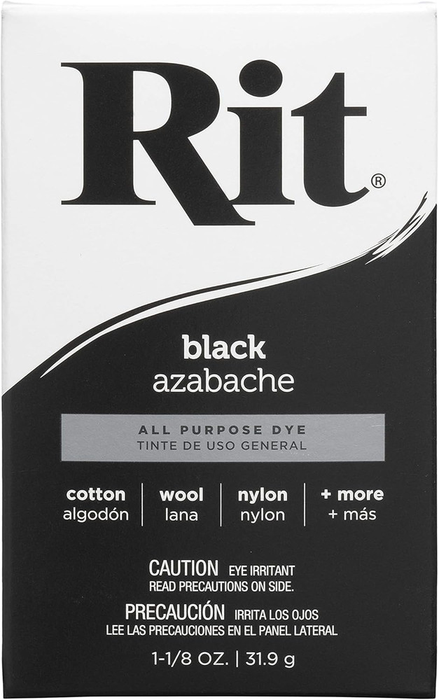 Dye Powdered Fabric Dye, Black