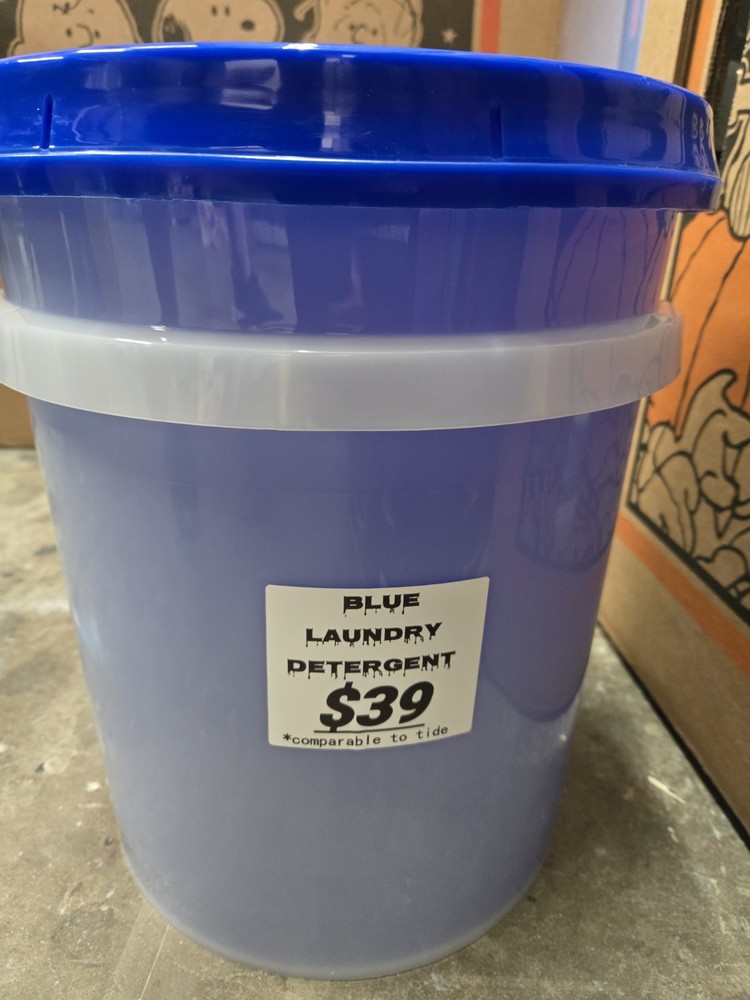 Laundry Detergent/ Mixed With Softner 5 gallon bucket