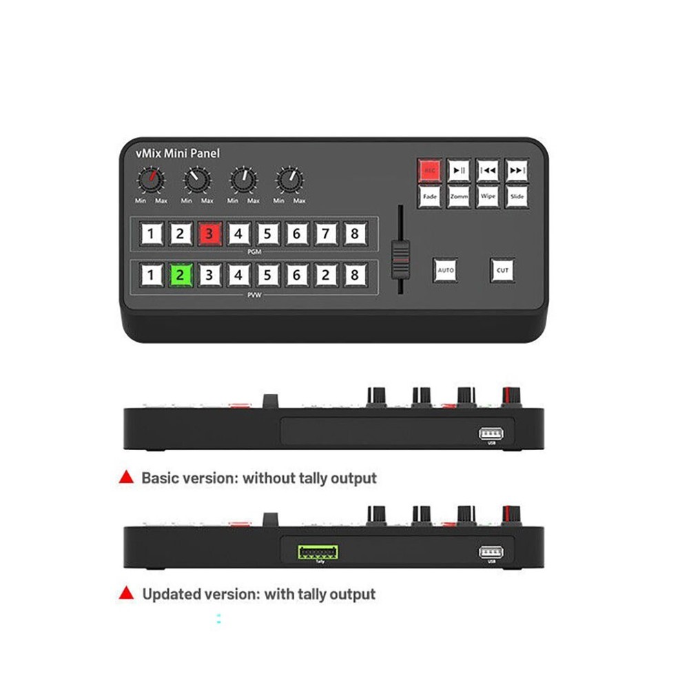 TYST VMIX Mini Panel Switchboard Switcher Control Video Recording for Vmix OBS
