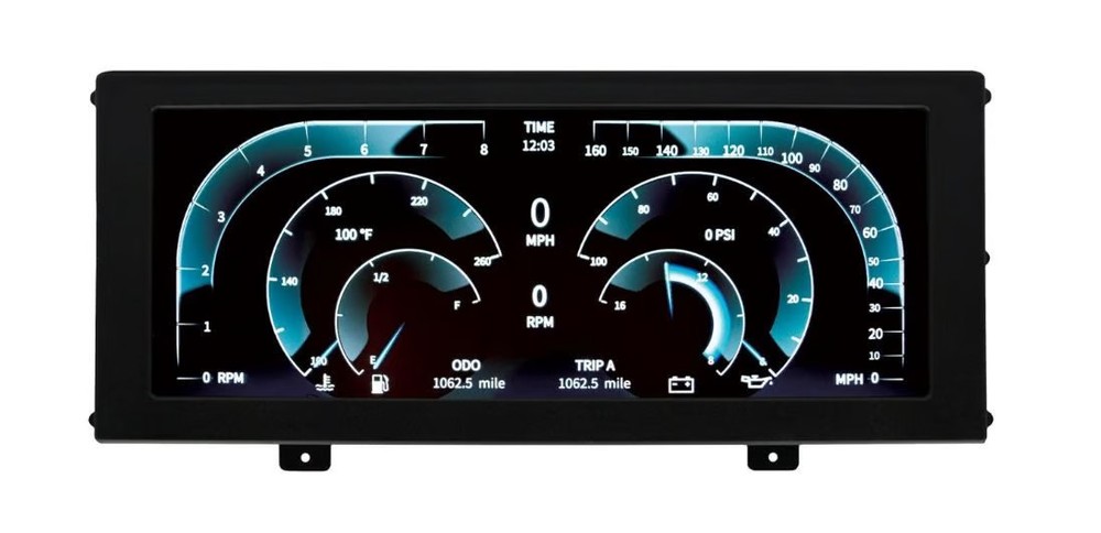 Autometer 7004 Invision LCD Direct Fit Electronic Dash