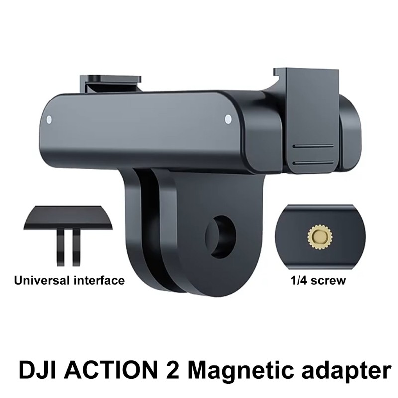 1/4 interfaces Mount for Action 2 3 Cameras Quick and Convenient