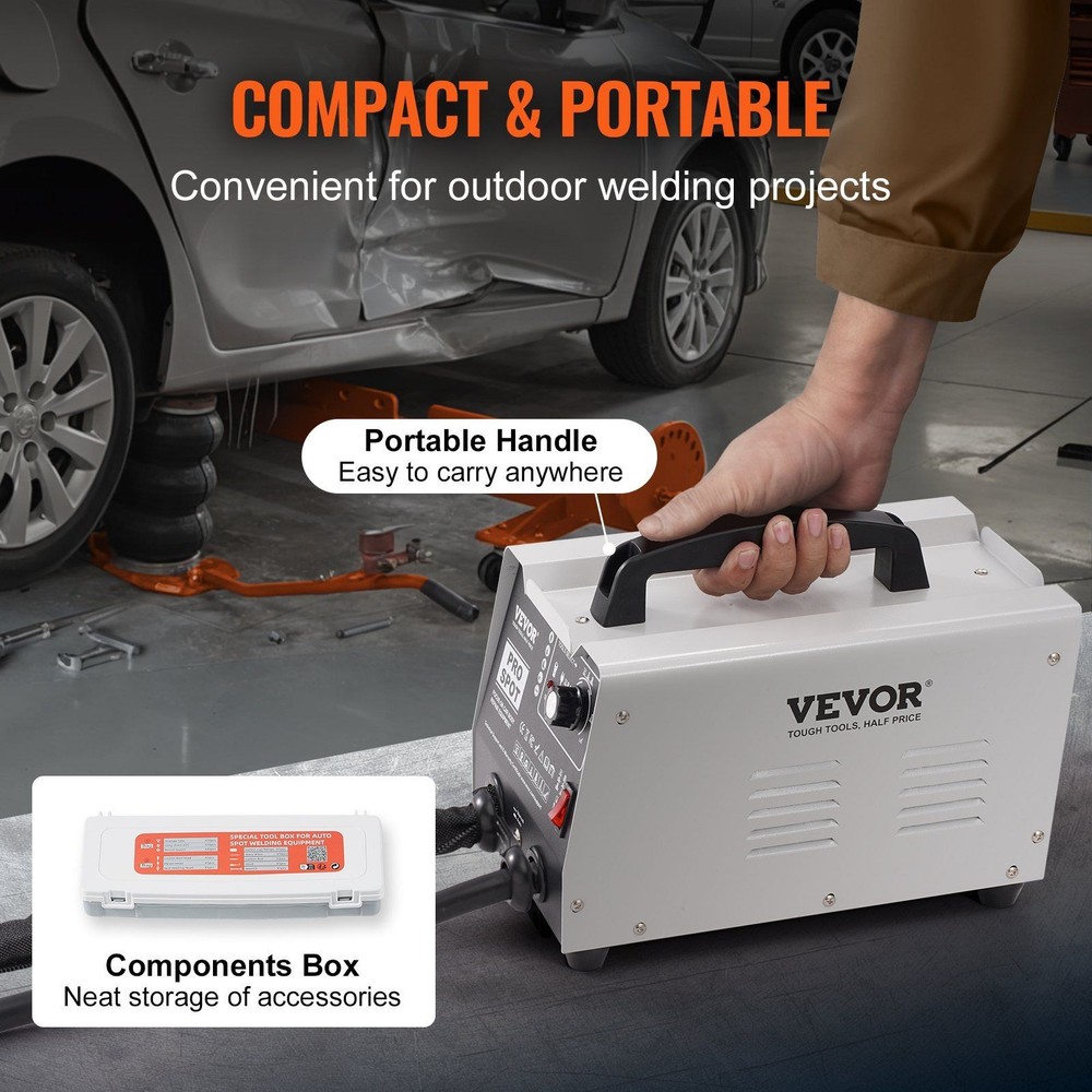 Fast-Efficiency Dent Puller Using Contact Mode Stud Welding 1800W