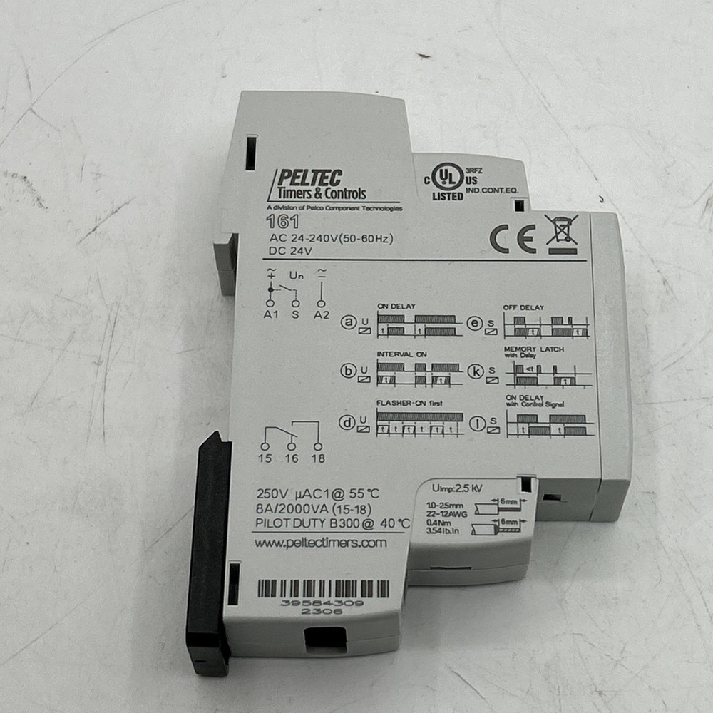 Peltec 161 timer controller