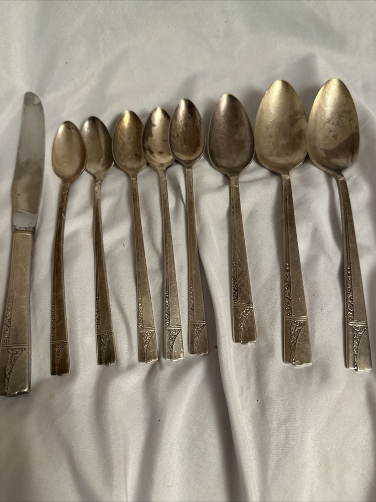 Vintage Nobility Plate Caprice Pattern Lot Of 9