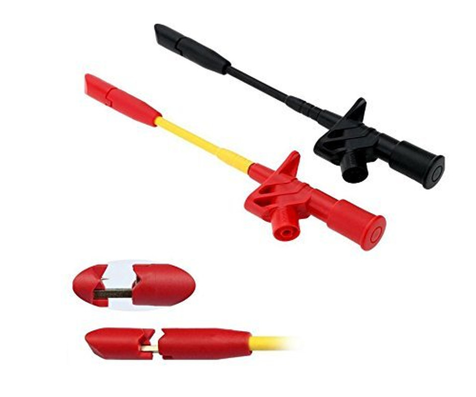 Heavy Duty Insulation Piercing Test Clip, Fully Insulated Quick Piercing Test Cl