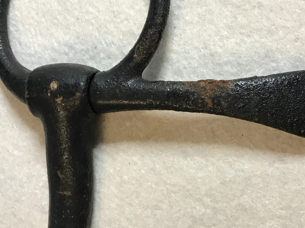 Vintage 1950s Era Solid Cheek Horse Bit