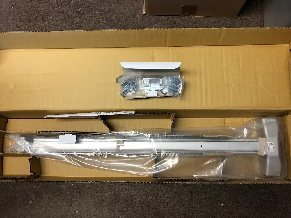 S. PARKER REVERSIBLE RIM TYPE PANIC EXIT DEVICE #UL525AL - 25"-36"