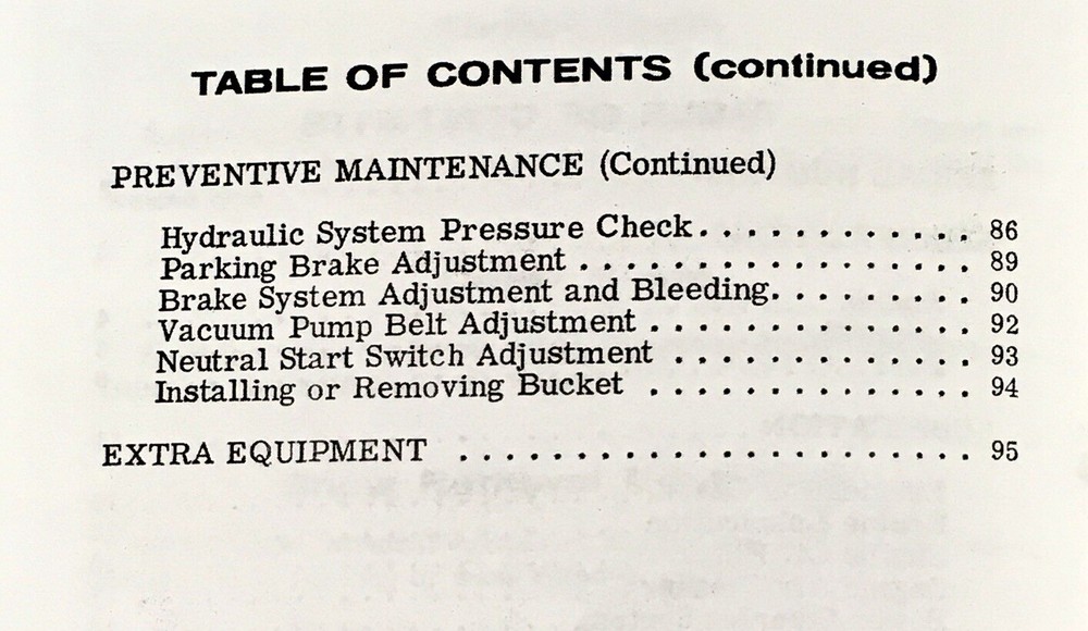 Case W8B Diesel Wheel Loader Service Manual Parts Catalog Operators Owners Set