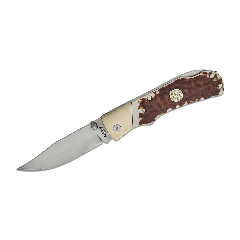 Uncle Henry 7UH Lockback Staglon Handle - Folding Knife