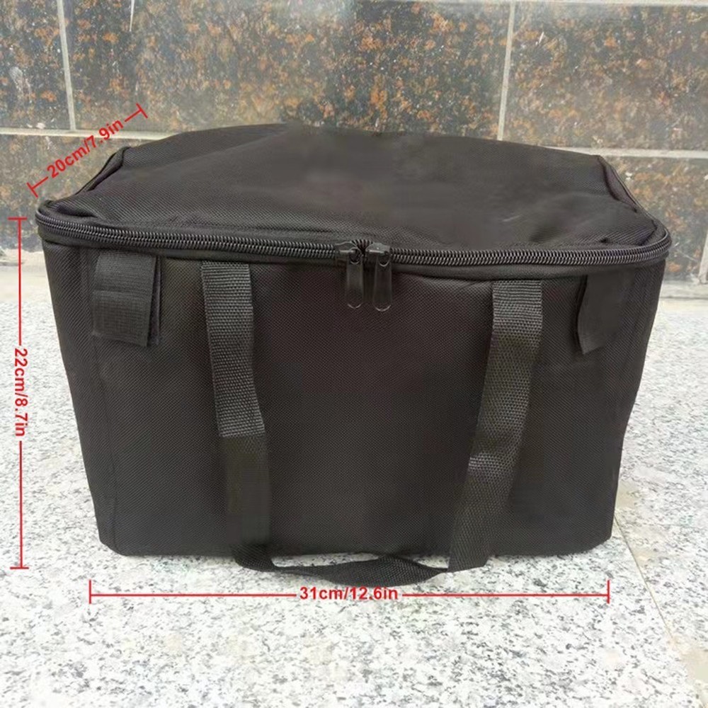 Bicycle Basket Inner Bag Secure and Convenient Storage Solution in Black