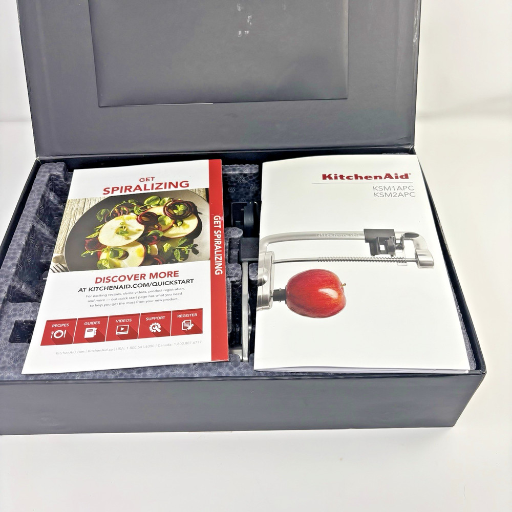 KitchenAid:5-Blade Spiralizer w/Peel, Core & Slice Attachment for Stand Mixer