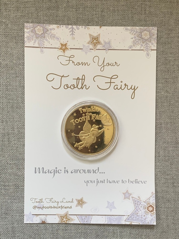 Tooth fairy coin gift