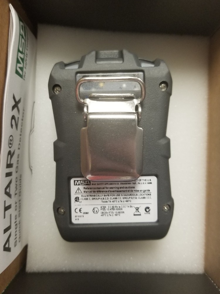 MSA Altair Gas Detector In Original Box c-x