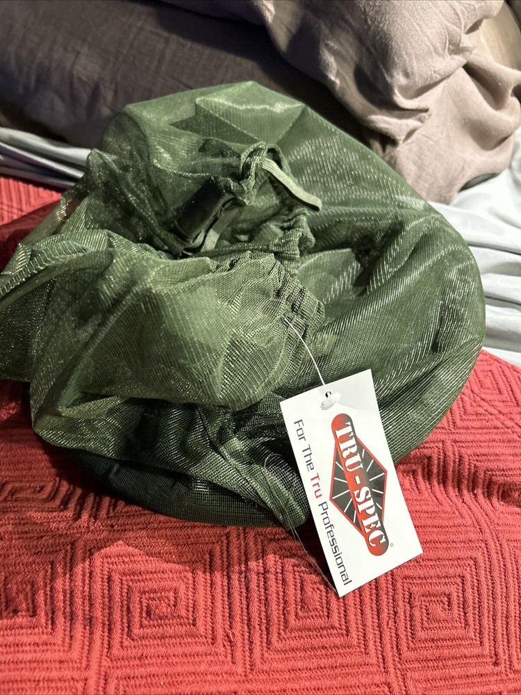 Tru-Spec Mosquito Net Hat NEW Hunting Woods Solid Green