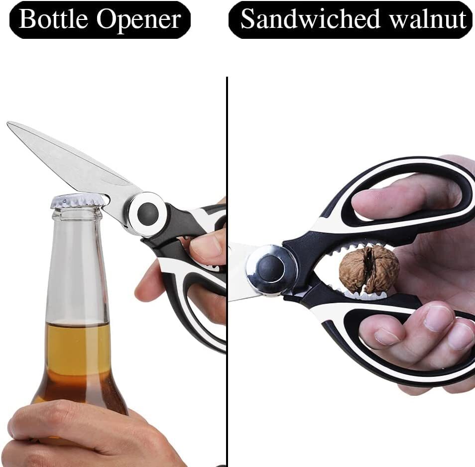 Kitchen Shears Sharp Scissors Stainless Steel Meat Chicken Professional BBQ