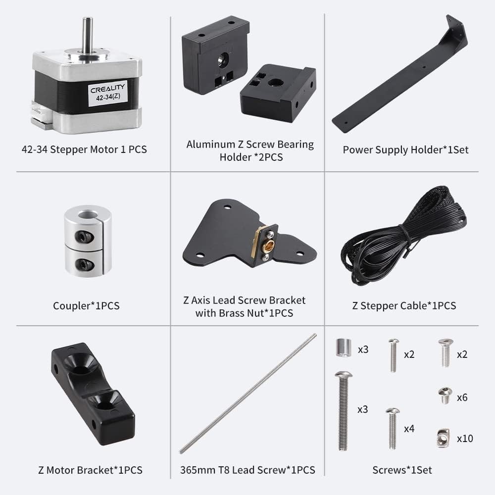 Ender 3 Pro Dual Z Kit - Smooth Running, Enhanced Accuracy