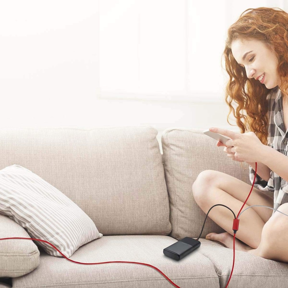 Multi Charging Cable, 10Ft 2Pack Fast Charger Cable Braided Red