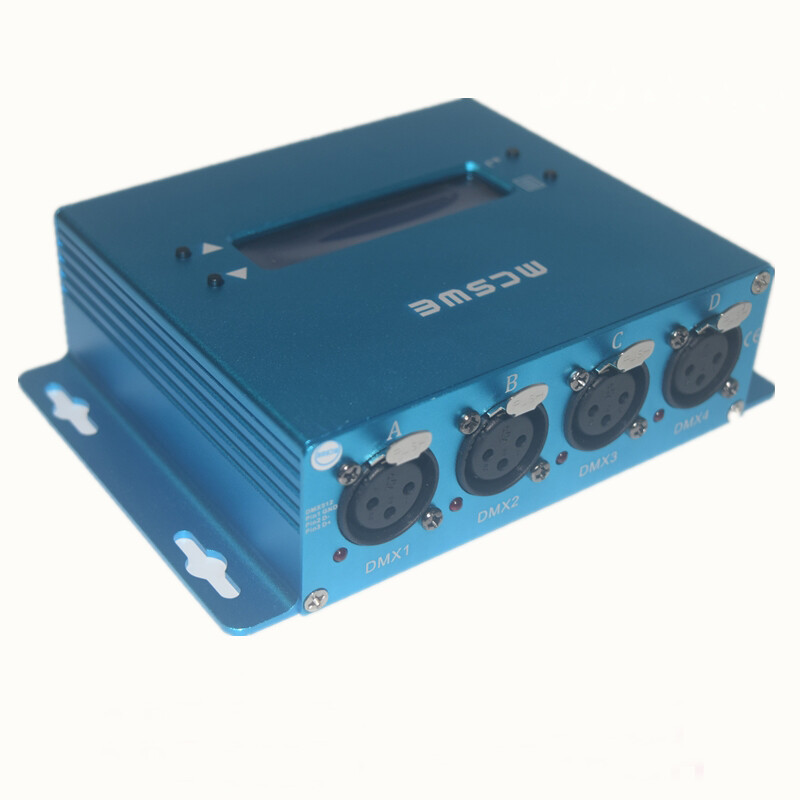 Bidirectional 4 DMX 2048CH DMX512 Stage Lighting to Art-Net Network Controller
