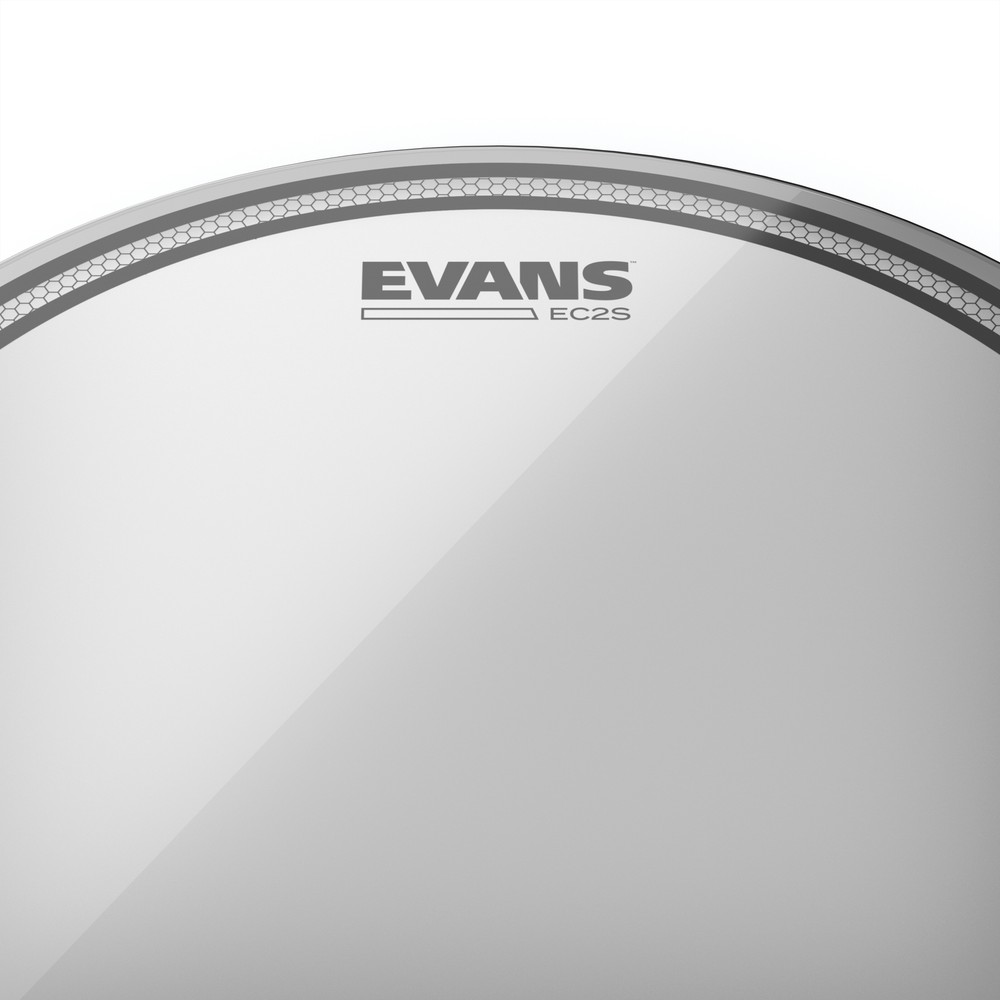 Evans EC2 Clear Tom Drum Head, 16 Inch