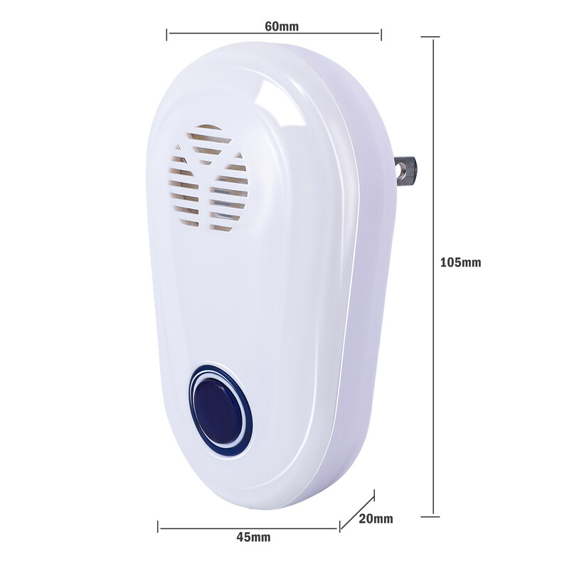 3-Pack Pest Bugs Insect Rodent Repeller: Plug-In Electronic Pest Control 60-150㎡