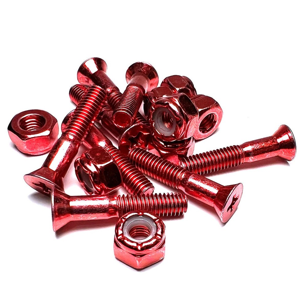 Standard Phillips Head Skateboard Hardware Set - 1"