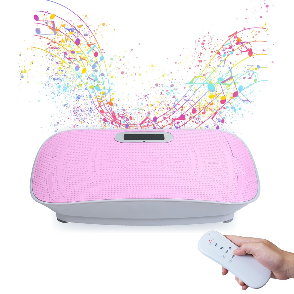 Vibration Platform Weight Loss Fat Burner Machine Pink