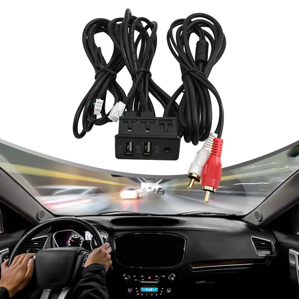 Car for DASH Mount USB+TYPEC Port Panel Interface Extension for Automotive Use