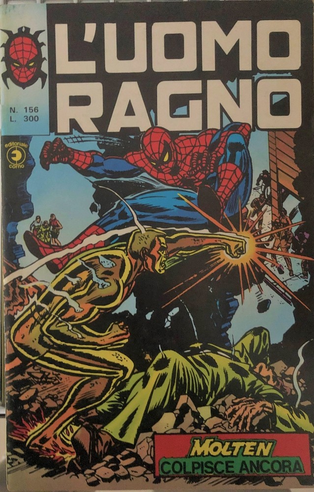 man spider horn no. 156