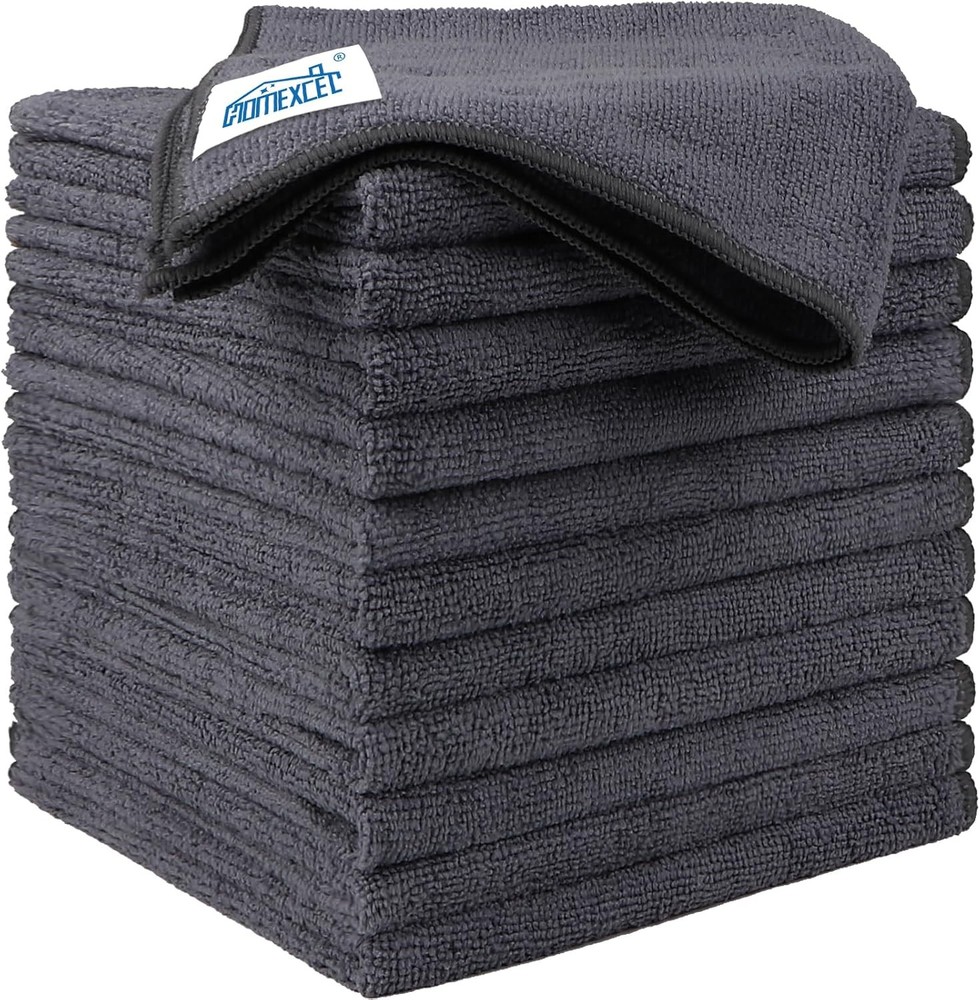 S & T 968601 Microfiber Cleaning Cloth 50 Pieces - Multicolor