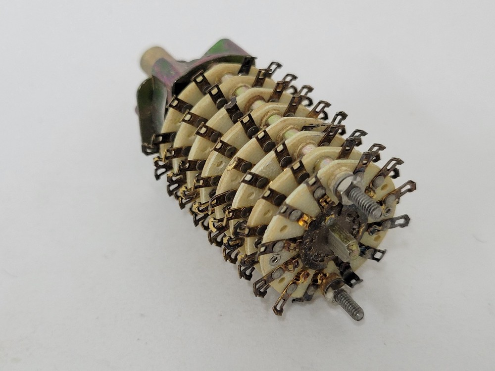 4X Unidex 6 pole 8 position rotary switch - please read description