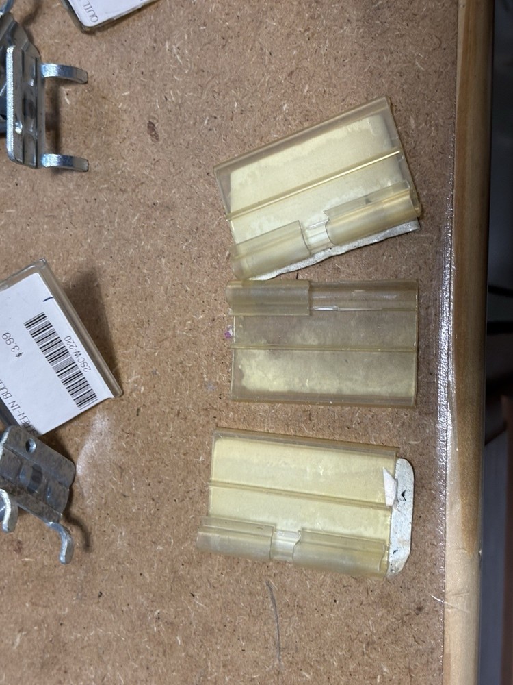5” Peg Hooks With Barcode Plate, 1/8” Base, Lot Of 40
