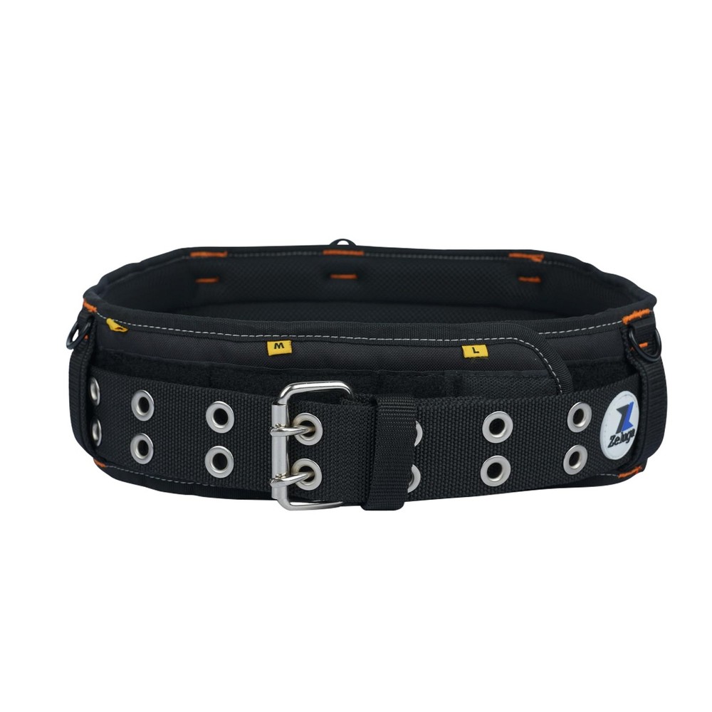 20-222 Heavy Duty Polyester Tool Rig Padded Belt, Black