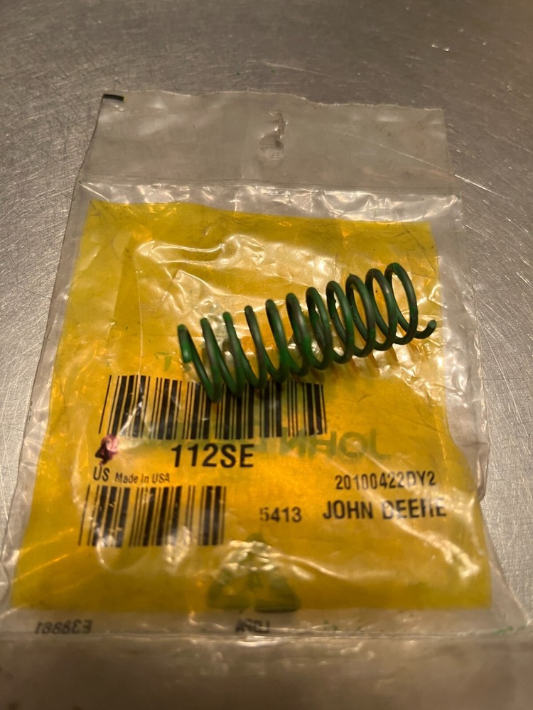 112SE  Genuine  OEM  John Deere  Compression SPRING