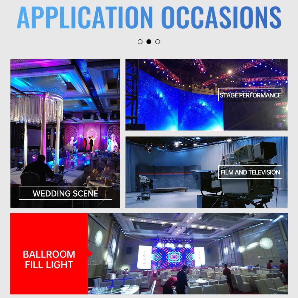 4pcs 200W LED Moving Head Beam Light DMX512 DJ Disco Stage Effect Lighting