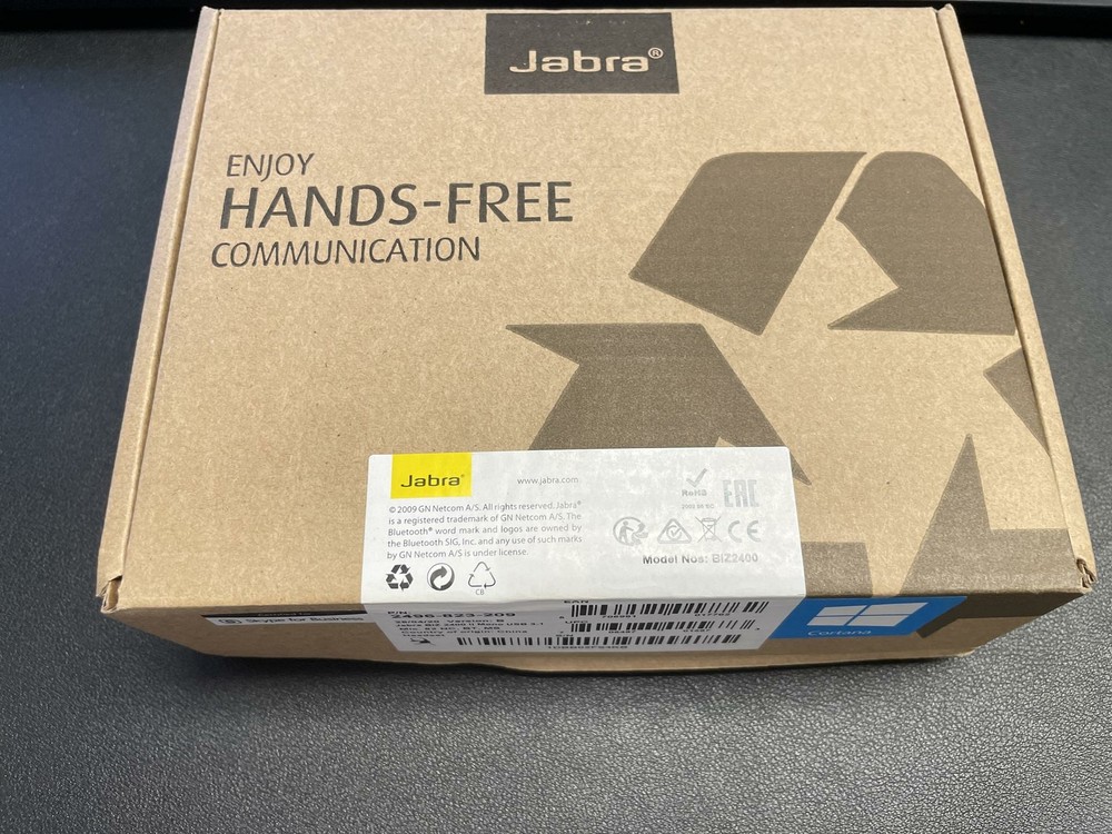 Jabra 2400 II USB Mono BT MS Bluetooth Headset - Black