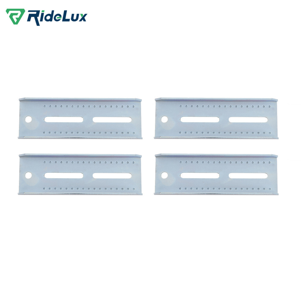 4× 8" Galvanized Swivel Top Bunk Bracket Kit W/ Hardware For Boat Trailer 2x3