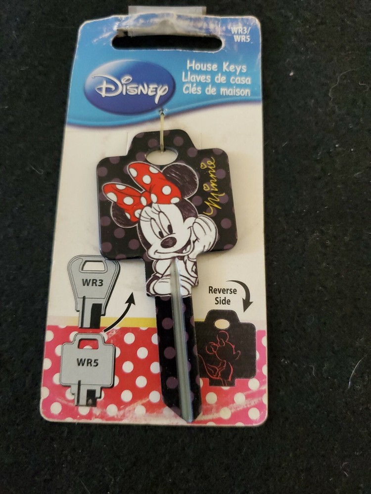 Minnie Mouse Disney House Key Weiser