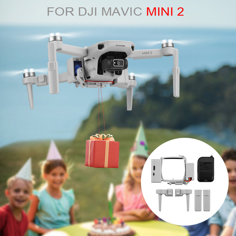 Air Drop Drone Thrower Release Device Kit for DJI Mavic Mini 2 for Bait Hook