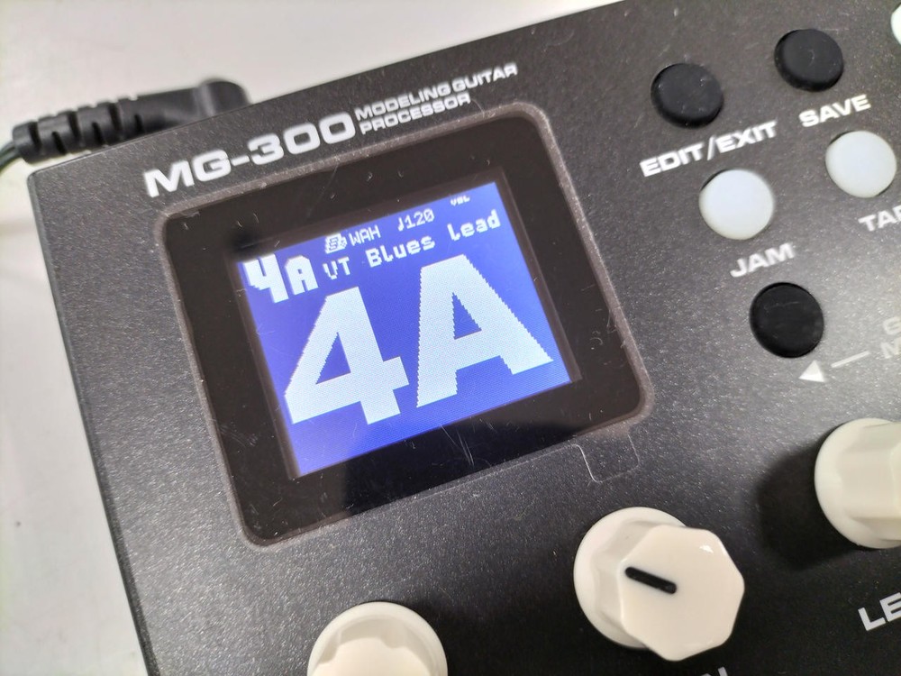 NUX MG-300 multi-effector modeling guitar processor w/ Box Testsed Japan