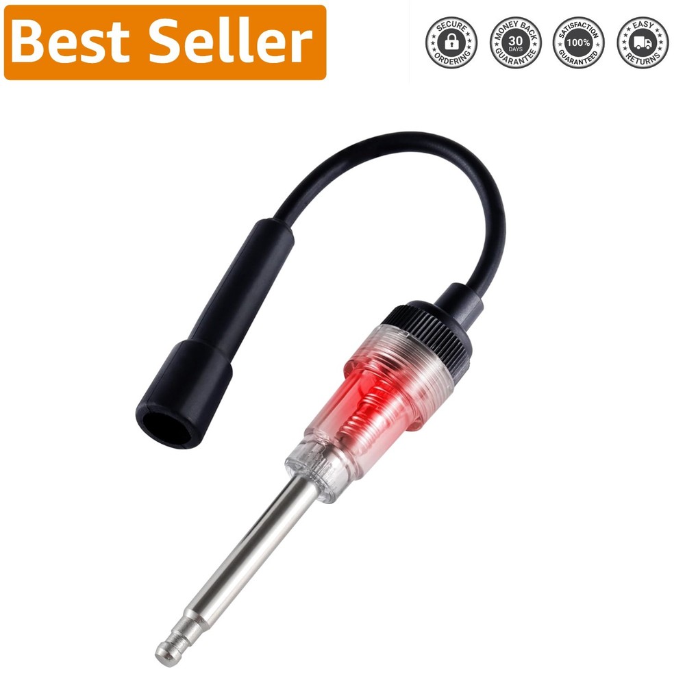 High-Temperature Resistant Inline Spark Plug Tester - Universal Compatibility