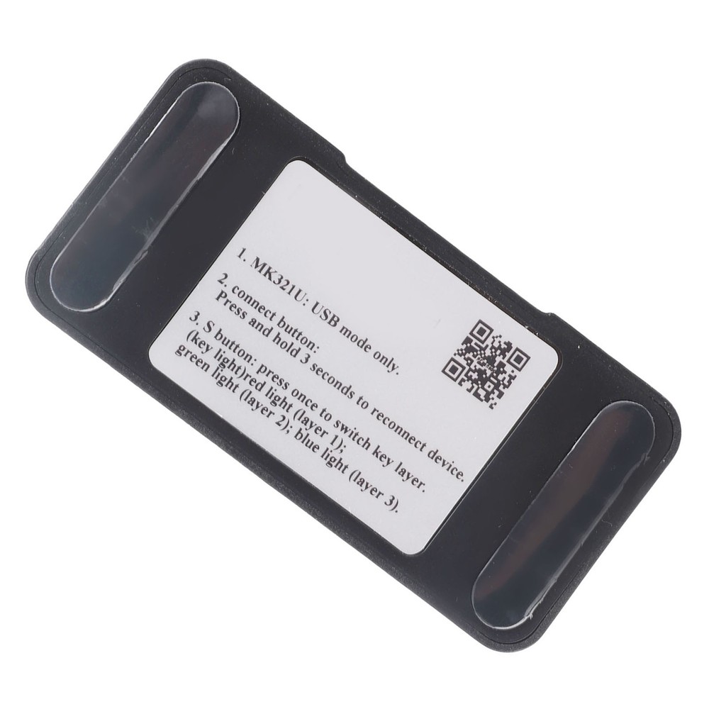 Black 3 Key Keypad RGB Backlit 3 Keys USB Interface Mini Mechanical Program