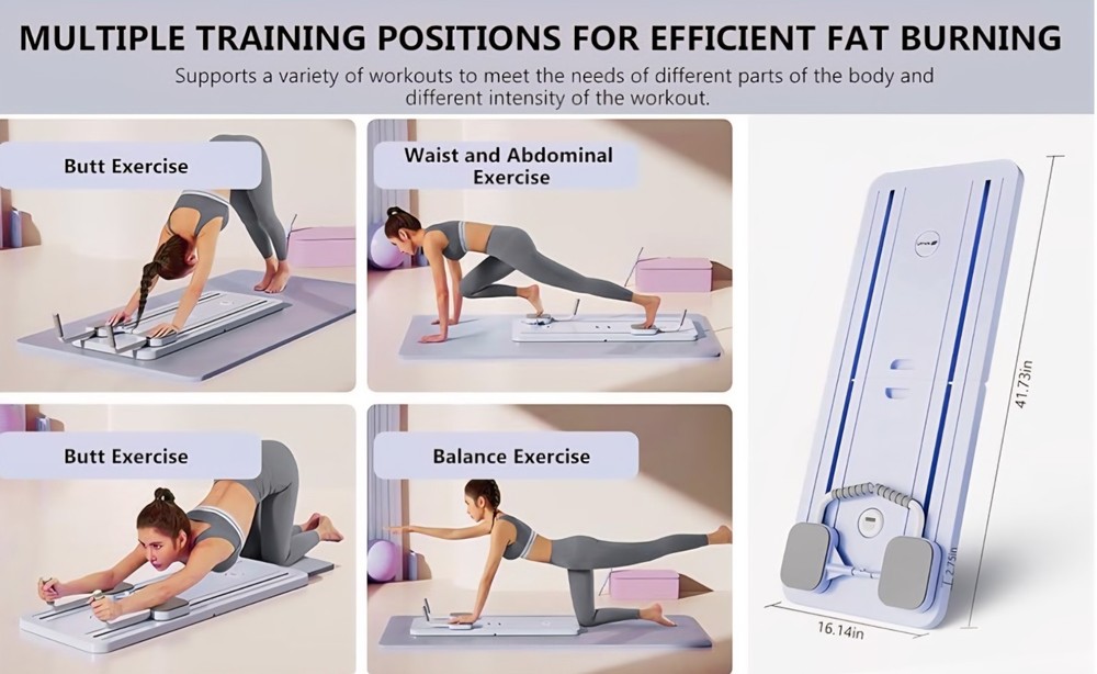 Abdominal Board Ab Roller Multifunctional Total Workout Fat Burn Home Exercise