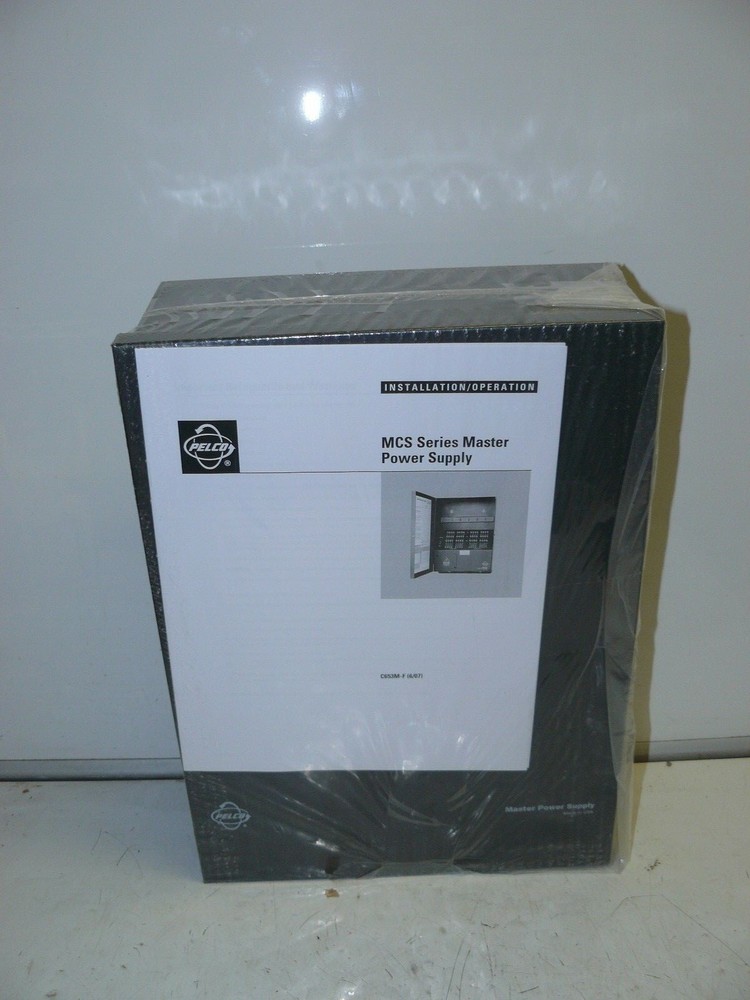Pelco MCS4-2B MCS 4-2B Master Camera Power Supply 4 Output BRKR 2 Amp CCTV