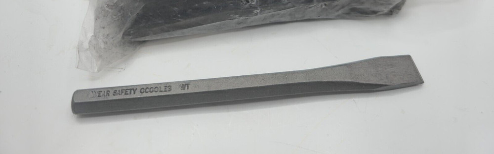 4 Pack Wilde Tool CC1632.NP Cold Chisel, 1/2 in Tip, 6 in OAL, HCS Blade