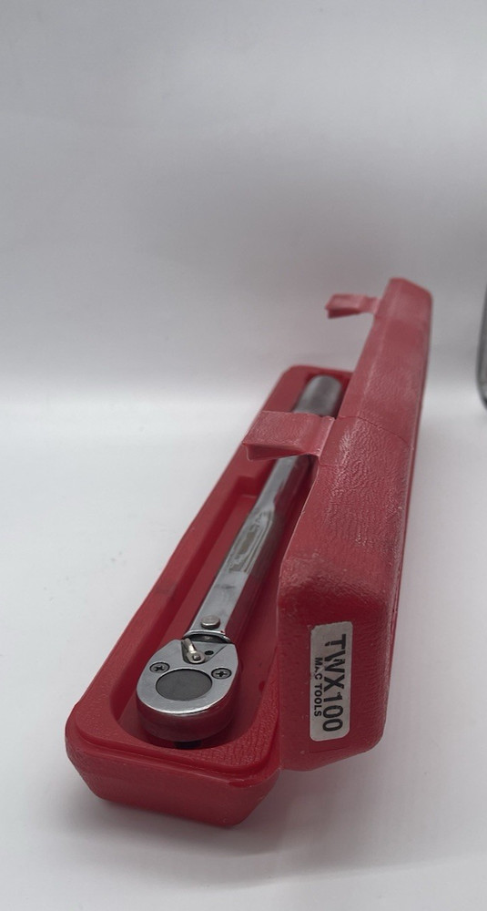 MAC TOOLS TWX100 20-100 FT/LB TORQUE WRENCH WITH CASE
