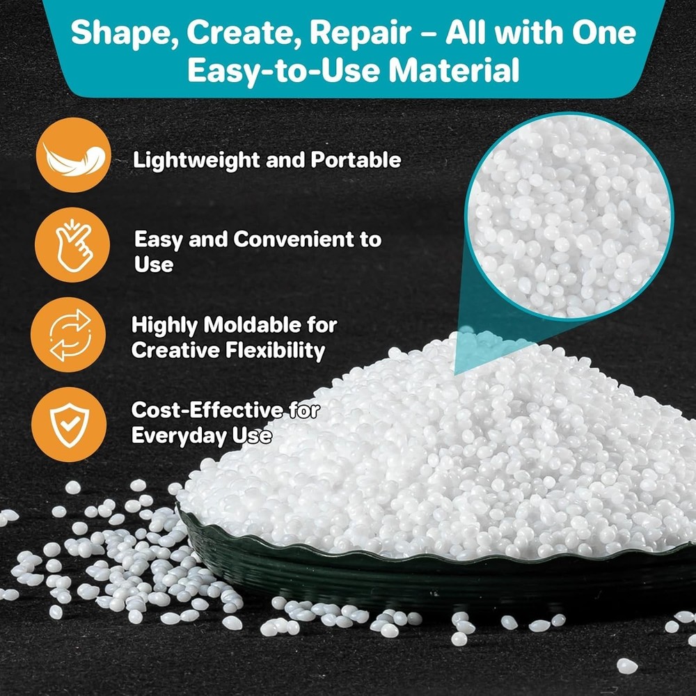 100G Bead Teeth Tooth Solid Gel Replacement Moldable Thermal Fitting Bead Teeth