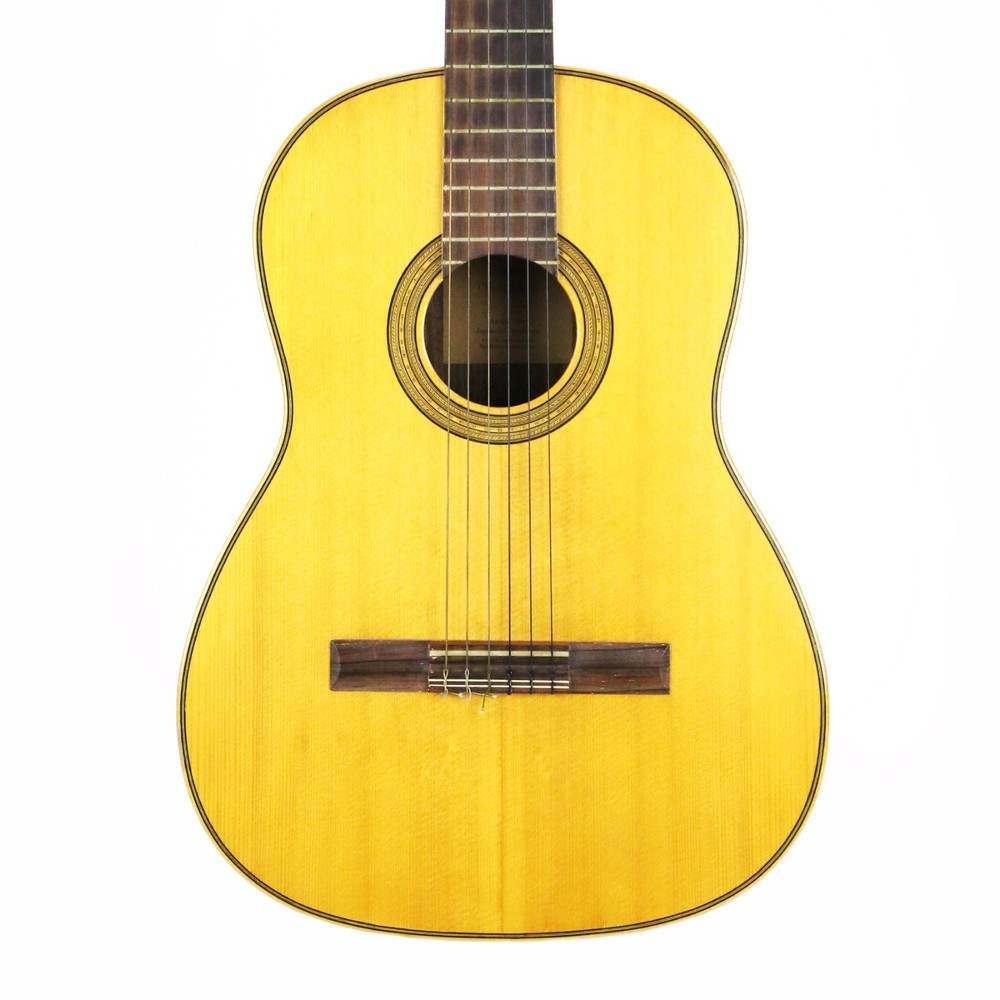 1960s Corelli Classic Vintage Acoustic Electric Nylon String Classical Guitar OG
