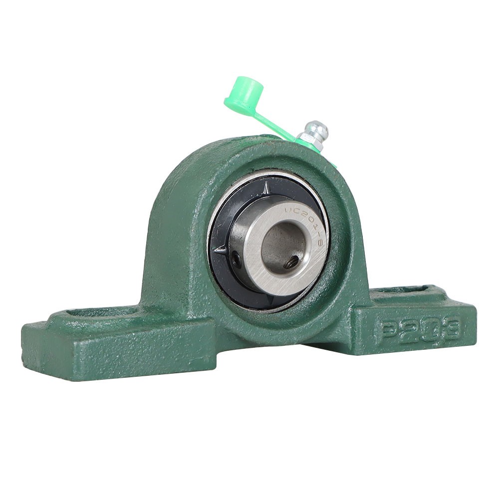 LABLT 4Pcs UCP201-8 1/2" Bore Solid Base Pillow Block Bearing Aligning 2 Bolt